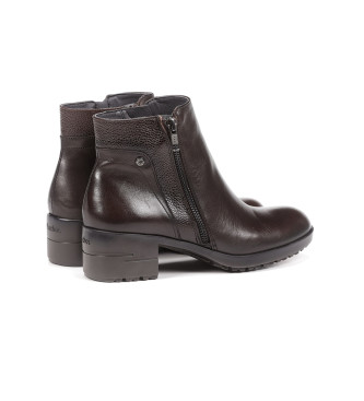 Fluchos Leren enkellaarsjes Aliss F1367 bruin