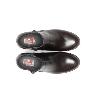 Fluchos Leren enkellaarsjes Aliss F1367 bruin