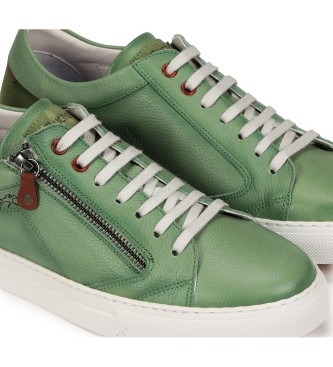 Fluchos Niko sapatos de couro verde
