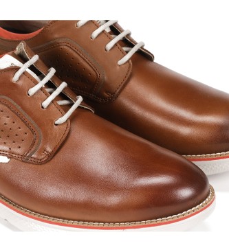 Fluchos Zapatos William de piel marrón