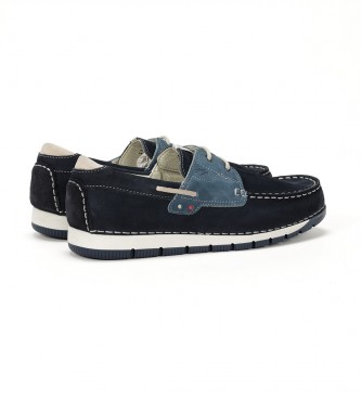 Fluchos Leather Sneakers F1449 navy