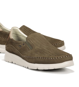 Fluchos Leren schoenen Daryl F1454 bruin