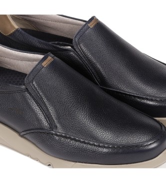 Fluchos Daryl blue leather loafers
