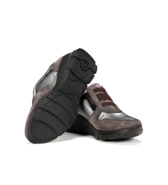 Fluchos Sneakers F1509 in pelle grigia