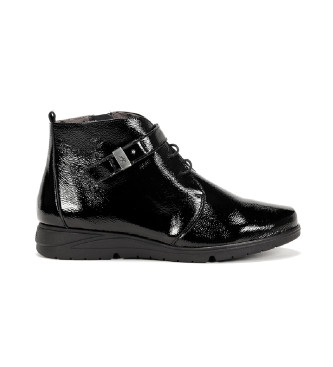 Fluchos Bottines en cuir F1562 noir