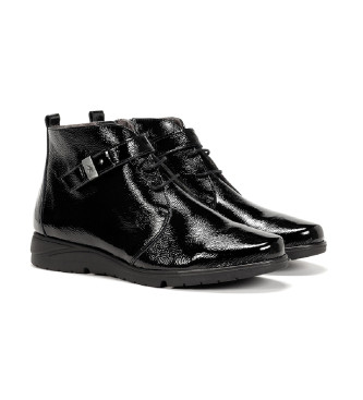 Fluchos Bottines en cuir F1562 noir
