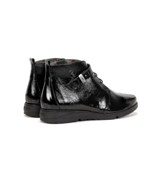 Fluchos Bottines en cuir F1562 noir