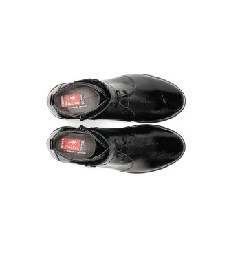 Fluchos Bottines en cuir F1562 noir