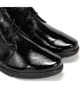 Fluchos Bottines en cuir F1562 noir