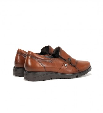 Fluchos Leather shoes F1567 Medium brown