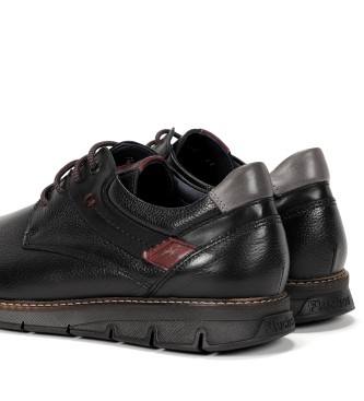 Fluchos Leather shoes F1578 Black