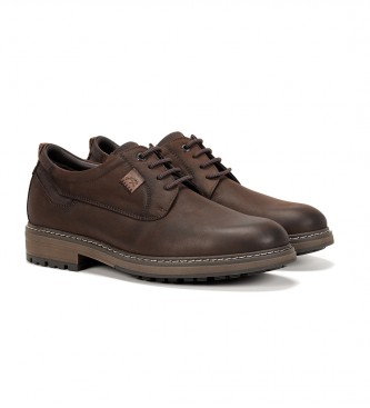 Fluchos Leather shoes F1589 Dark brown