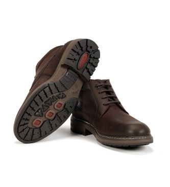 Fluchos Leather ankle boots F1593 Dark brown