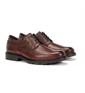 Fluchos Fredy F1604 brown leather shoes