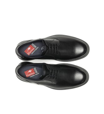 Fluchos Sapatos de couro Fredy F1604 preto