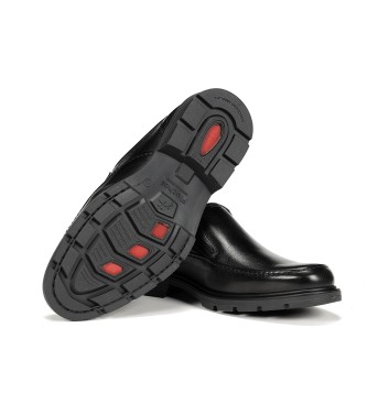 Fluchos Zapatos de piel F1606 Negro