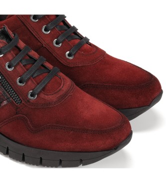 Fluchos Zapatos de piel F1619 Rojo