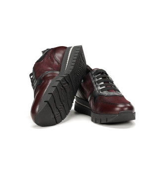 Fluchos Meryl F1623 burgundy leather shoes burgundy