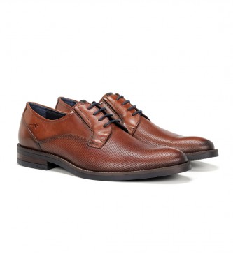 Fluchos Brown Theo Leather Shoes