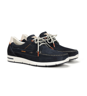 Fluchos Yannic Leder Turnschuhe navy F1695