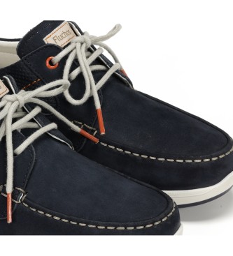 Fluchos Yannic Leather Sneakers navy F1695