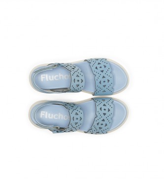 Fluchos Leather Sandals F1710 blue