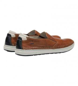Fluchos Leather shoes F1714 medium brown