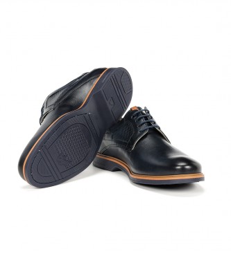 Fluchos Tristan leather shoes navy