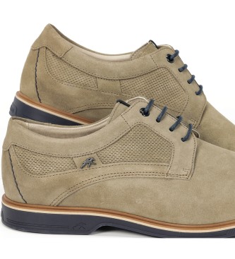 Fluchos Tristan taupe leather shoes