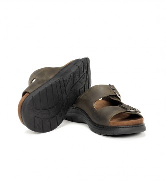 Fluchos Kairo Leather Sandals F1774 green
