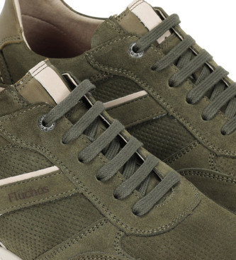 Fluchos Leather Sneakers Lous green