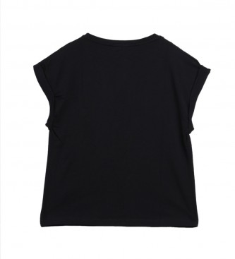 Fracomina T-shirt maxi 10 black