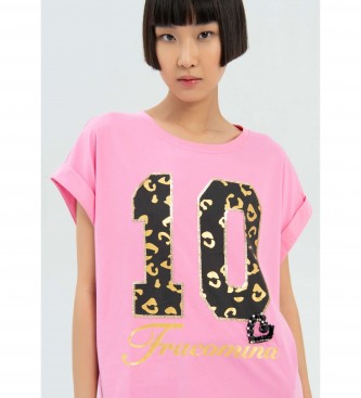 Fracomina T-shirt Maxi rosa