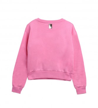Fracomina Pink logo sweater