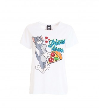 Fracomina T-Shirt Pizza White