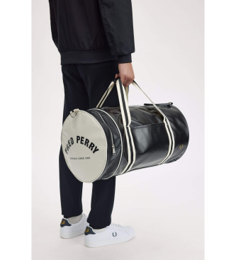 Fred Perry Large classic black sports bag