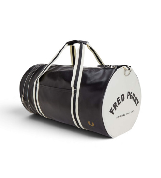 Fred Perry Large classic black sports bag