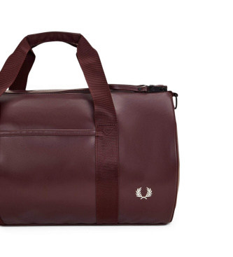 Fred Perry Burgundy-toned sports bag in various matching shades