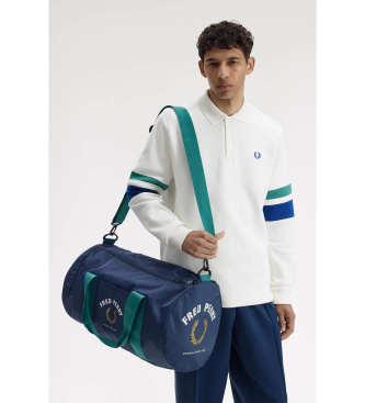 Fred Perry Large sports bag in navy nylon