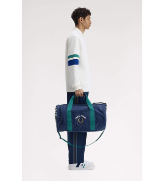 Fred Perry Large sports bag in navy nylon