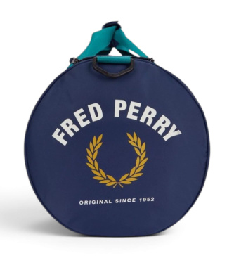 Fred Perry Large sports bag in navy nylon