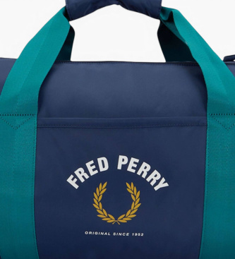 Fred Perry Large sports bag in navy nylon