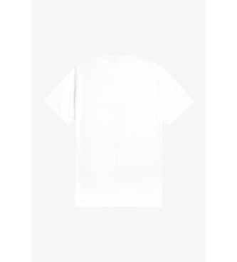 Fred Perry Camiseta con logo blanco