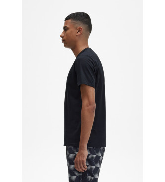 Fred Perry T-shirt med sort logo