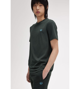 Fred Perry Graues T-Shirt mit Rundhalsausschnitt