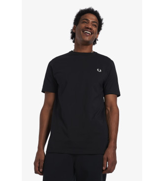 Fred Perry Sort t-shirt med rund hals