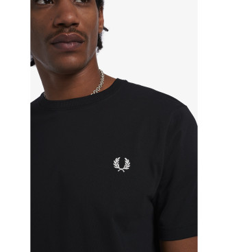 Fred Perry Sort t-shirt med rund hals