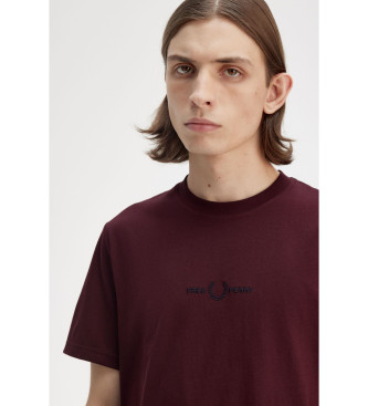 Fred Perry T-shirt marrone M4580