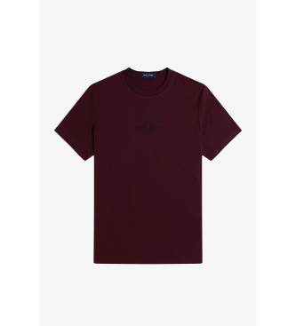 Fred Perry T-shirt marrone M4580