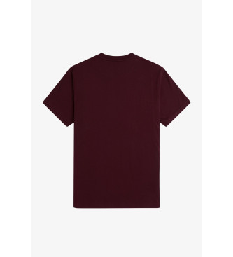 Fred Perry T-shirt marrone M4580